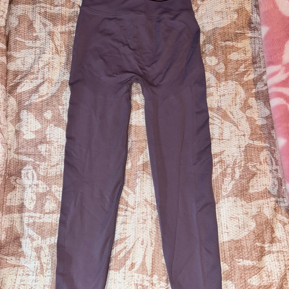 PINK Victoria's Secret Deep Purple Leggings
